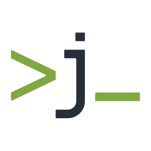 JetRails logo - j
